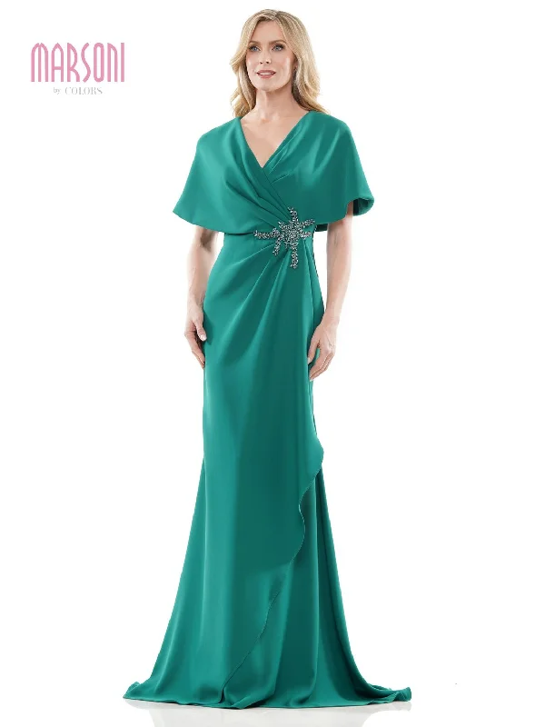 Royal Inspired Gown Marsoni MV1249 Long Formal Mother of the Bride Dress