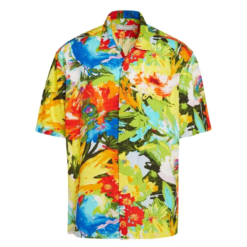 Men's Retro Shirt - Floral Breeze