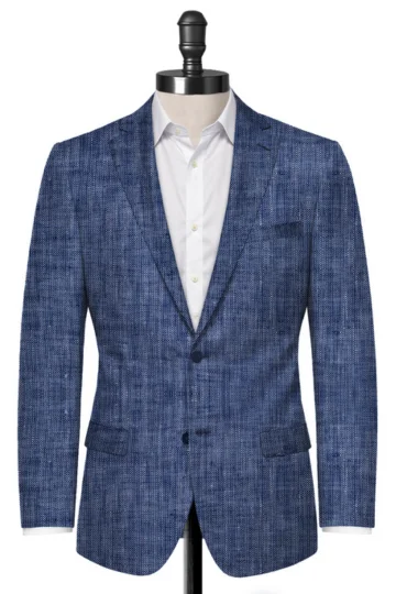 Light Blue Linen Blazer