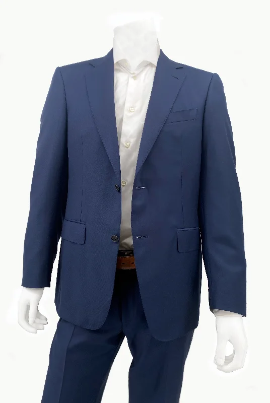 Basic New Blue Wool Suit