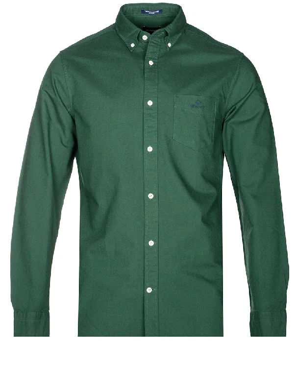 Regular Fit Beefy Oxford Buttondown Shirt Eden Green