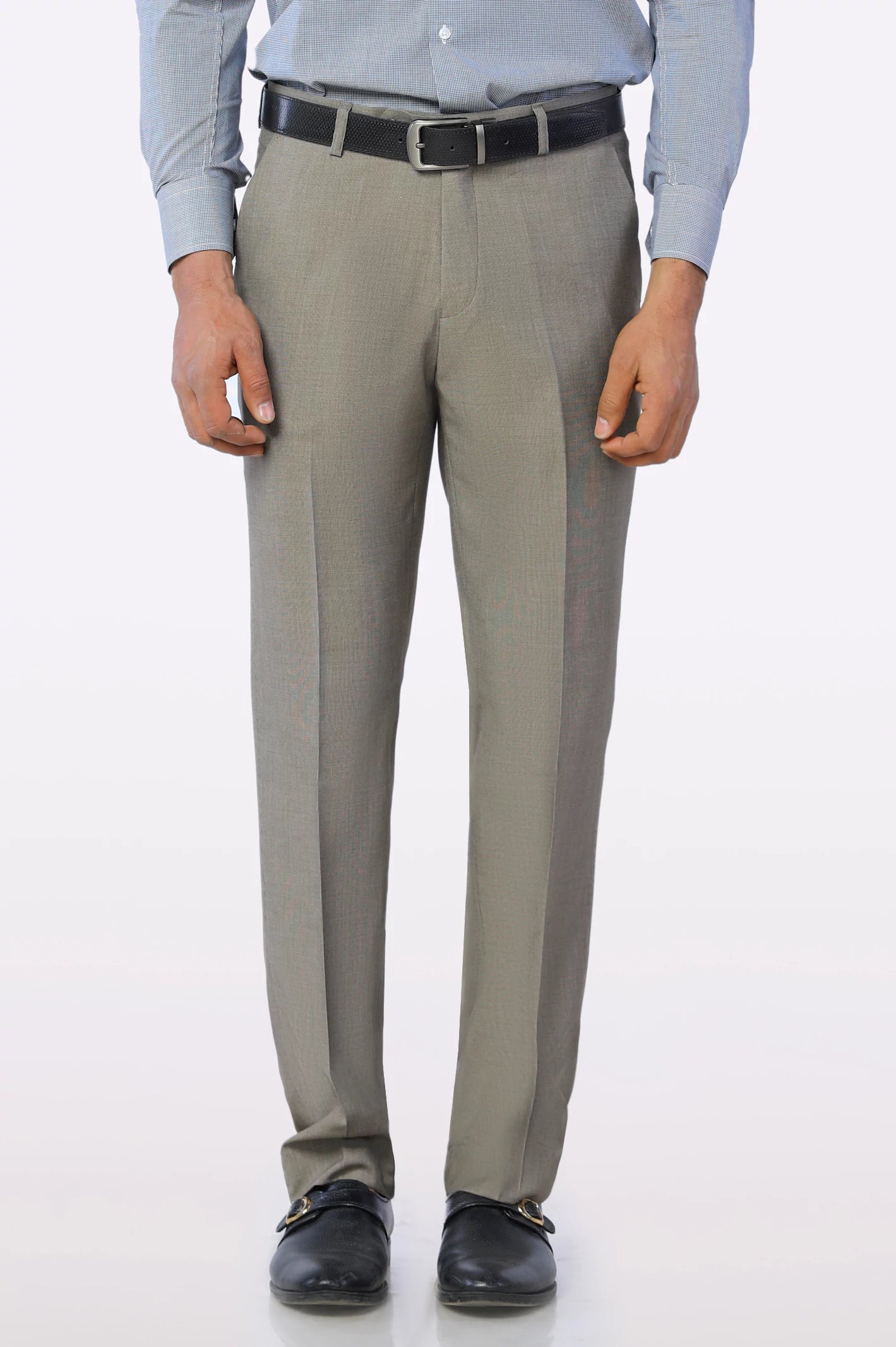 Fawn Regular Fit Trouser