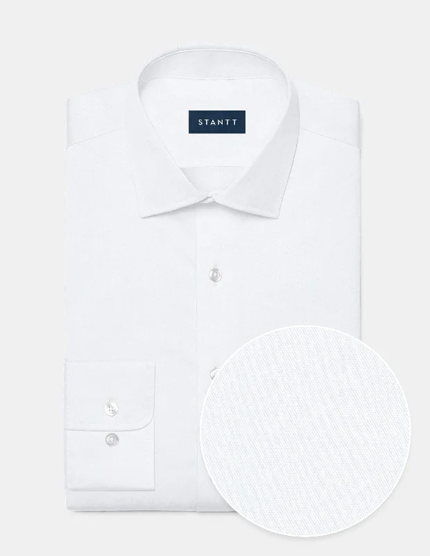 Wrinkle-Resistant Twill - White